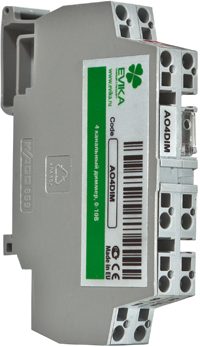 EVIKA Диммер 4 канала 1-10 В (AODIM4-KNX)