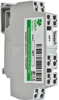 EVIKA Контроллер 4-х датчиков температуры Pt100/1000 (IPT4-KNX)