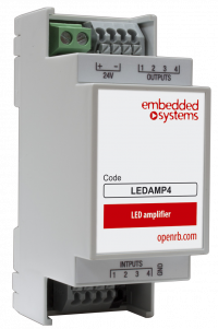 LED4 Amplifier
Усилитель диммера и секвенсора световых сцен (LEDAMP4)