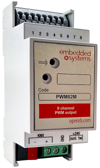 8-ми канальный ШИМ контроллер управления термоклапанами (PWM82M)